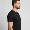 black round neck t shirt